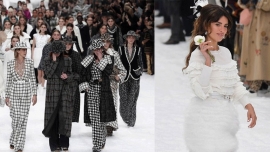 Η Penelope Cruz περπάτησε στο catwalk του Chanel αποτίοντας φόρο τιμής στον Karl Lagerfeld